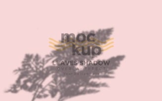 Leaves Shadow Overlay Effect Mockup 218