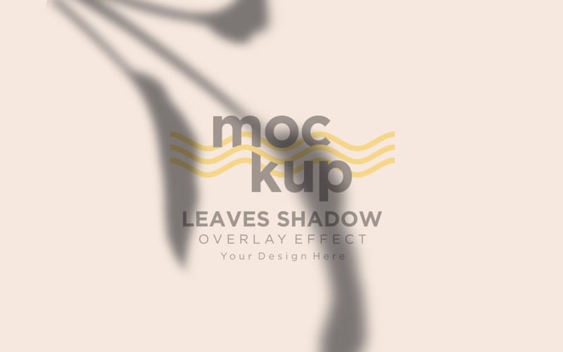 Leaves Shadow Overlay Effect Mockup 219 Product Mockup