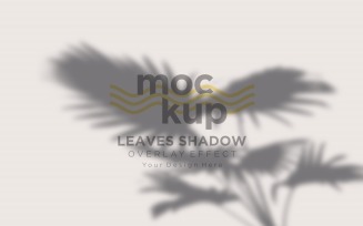 Leaves Shadow Overlay Effect Mockup 220