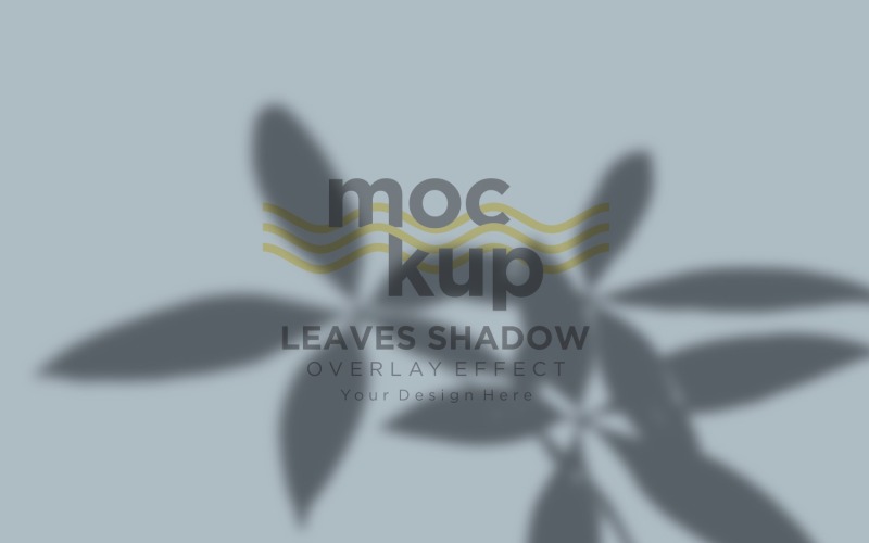 Leaves Shadow Overlay Effect Mockup 224 Product Mockup