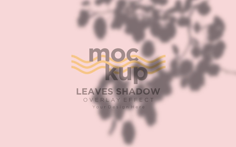 Leaves Shadow Overlay Effect Mockup 228 Product Mockup