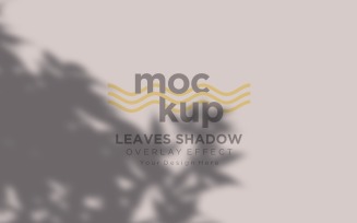 Leaves Shadow Overlay Effect Mockup 231
