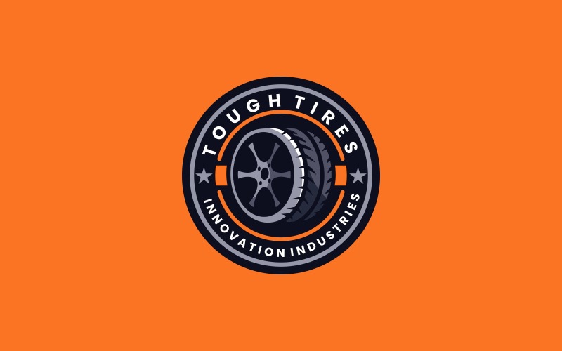 Tough Tires Simple Logo Style Logo Template
