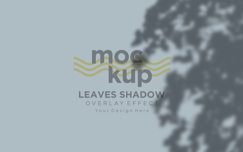 Leaves Shadow Overlay Effect Mockup 264 Product Mockup