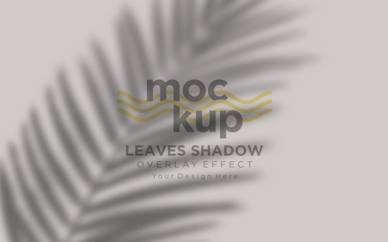 Leaves Shadow Overlay Effect Mockup 267 Product Mockup