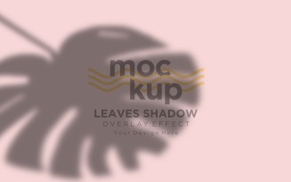 Leaves Shadow Overlay Effect Mockup 268