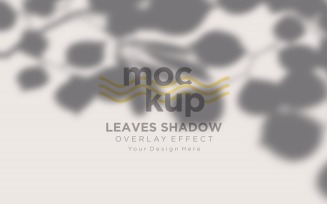 Leaves Shadow Overlay Effect Mockup 270