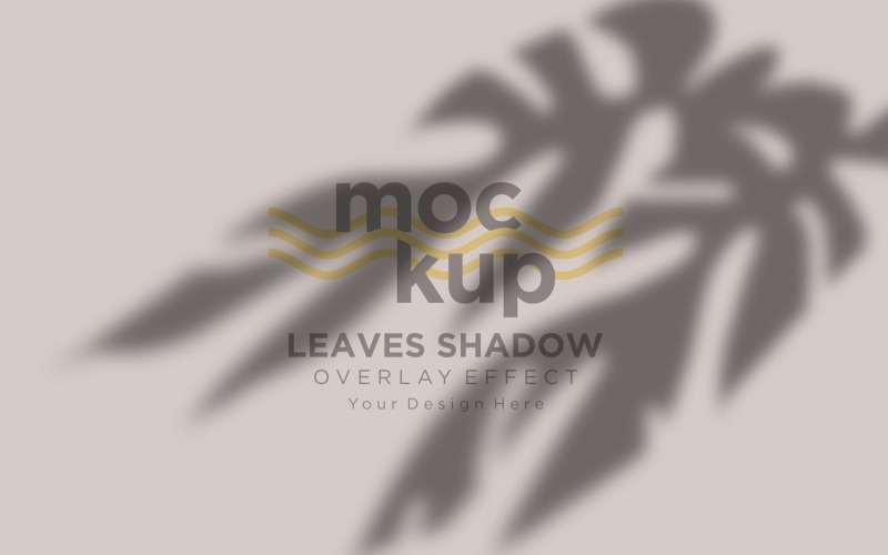 Leaves Shadow Overlay Effect Mockup 271 Product Mockup