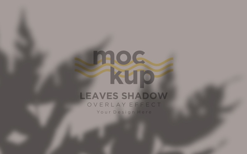 Leaves Shadow Overlay Effect Mockup 272 Product Mockup