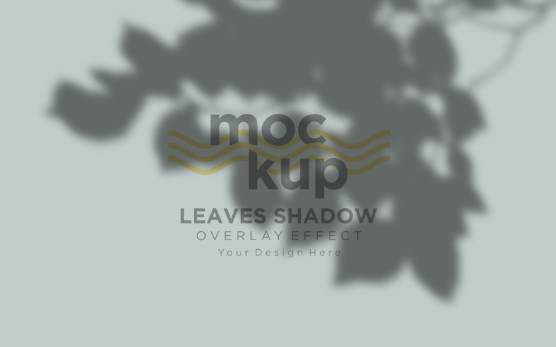 Leaves Shadow Overlay Effect Mockup 273 Product Mockup