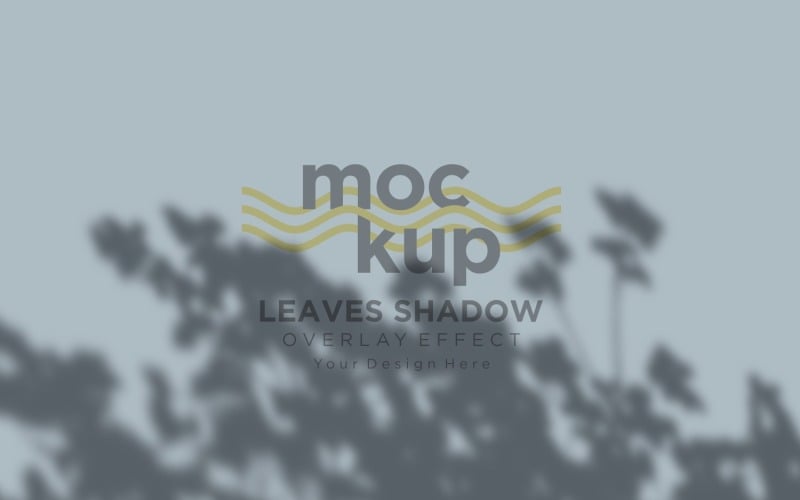 Leaves Shadow Overlay Effect Mockup 274 Product Mockup