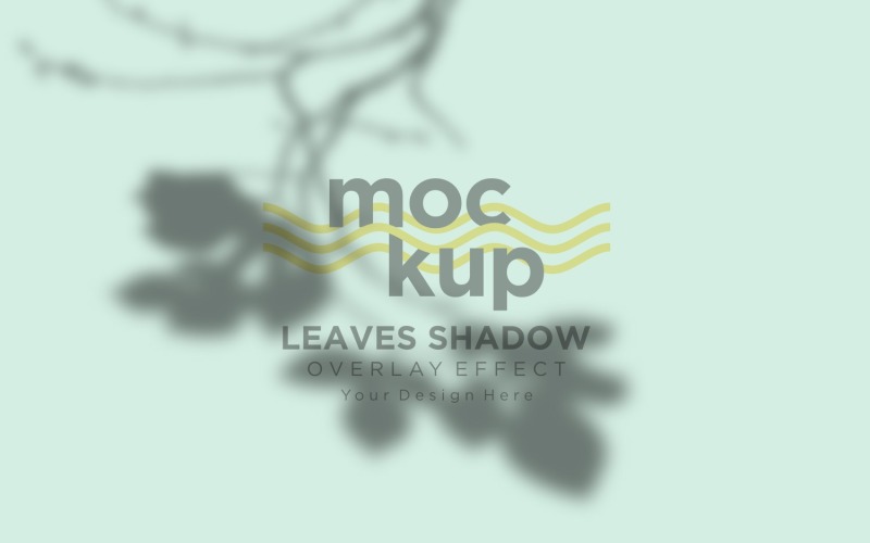 Leaves Shadow Overlay Effect Mockup 275 Product Mockup