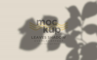 Leaves Shadow Overlay Effect Mockup 276