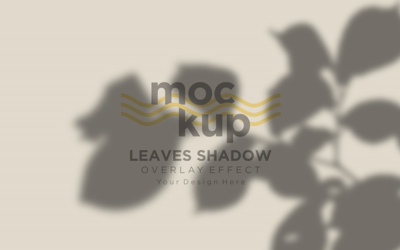 Leaves Shadow Overlay Effect Mockup 276 Product Mockup