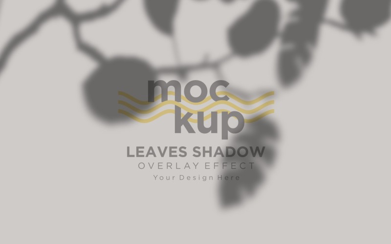 Leaves Shadow Overlay Effect Mockup 277 Product Mockup