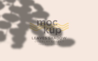 Leaves Shadow Overlay Effect Mockup 279