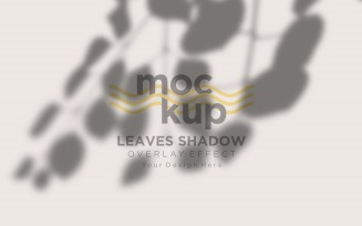 Leaves Shadow Overlay Effect Mockup 280