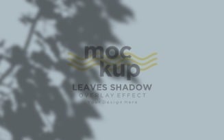 Leaves Shadow Overlay Effect Mockup 284