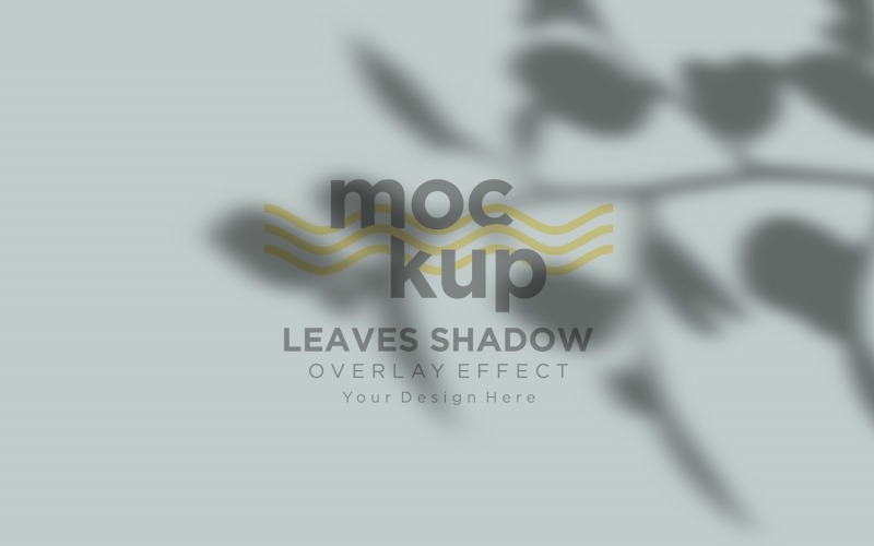 Leaves Shadow Overlay Effect Mockup 303 Product Mockup