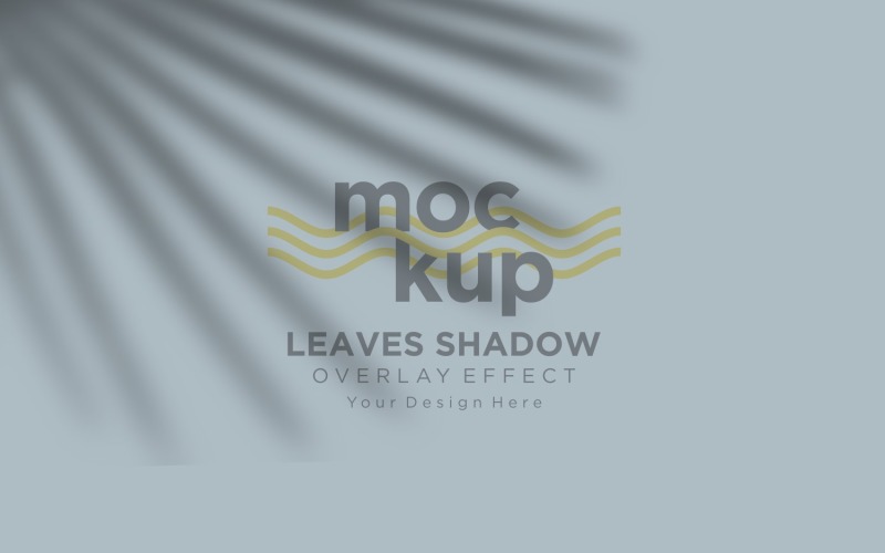 Leaves Shadow Overlay Effect Mockup 304 Product Mockup