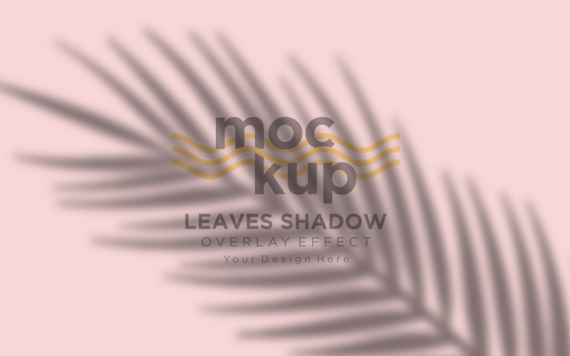 Leaves Shadow Overlay Effect Mockup 308 Product Mockup