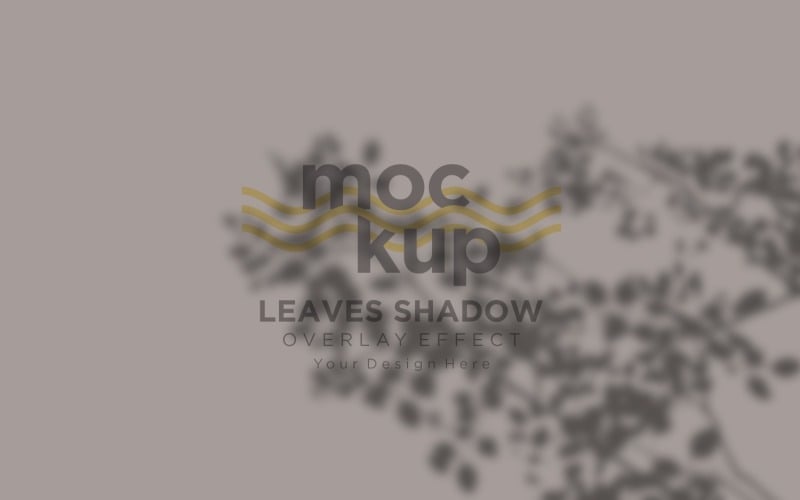 Leaves Shadow Overlay Effect Mockup 332 Product Mockup