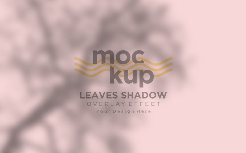 Leaves Shadow Overlay Effect Mockup 338 Product Mockup