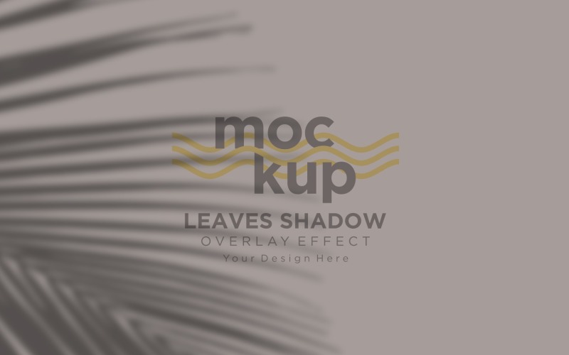 Leaves Shadow Overlay Effect Mockup 352 Product Mockup