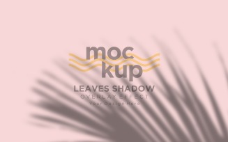 Leaves Shadow Overlay Effect Mockup 358
