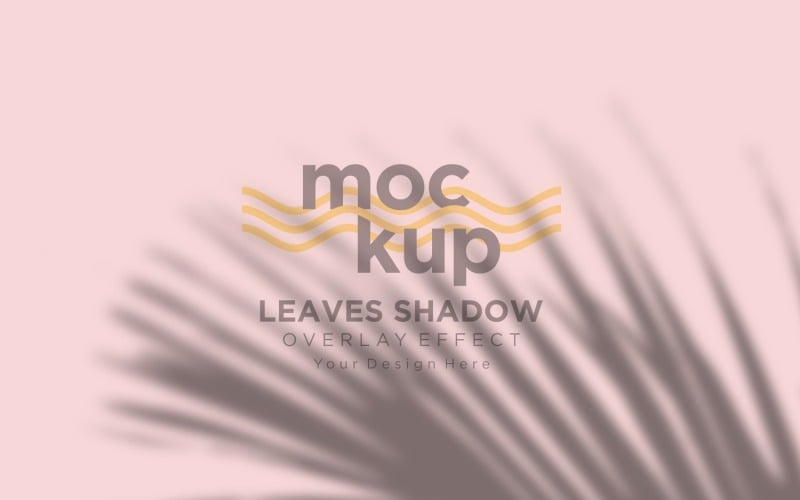 Leaves Shadow Overlay Effect Mockup 358 Product Mockup
