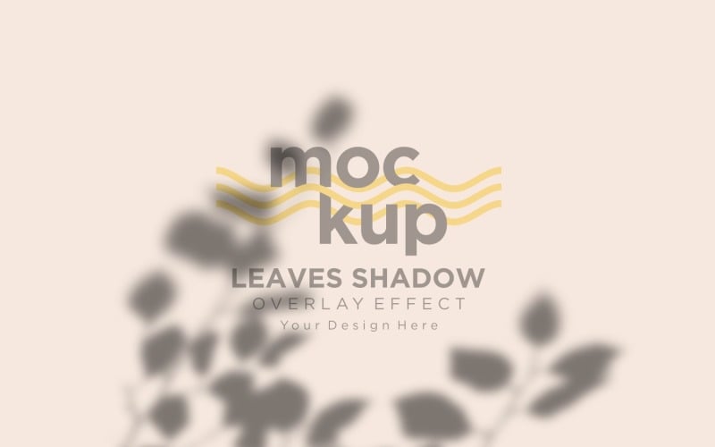 Leaves Shadow Overlay Effect Mockup 359 Product Mockup