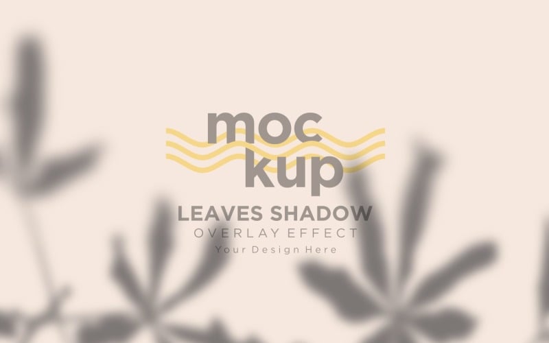 Leaves Shadow Overlay Effect Mockup 369 Product Mockup