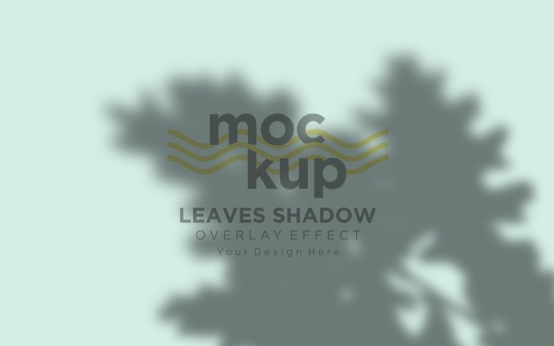 Leaves Shadow Overlay Effect Mockup 375 Product Mockup