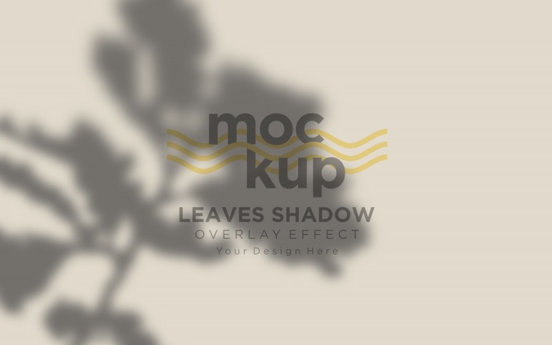 Leaves Shadow Overlay Effect Mockup 376 Product Mockup