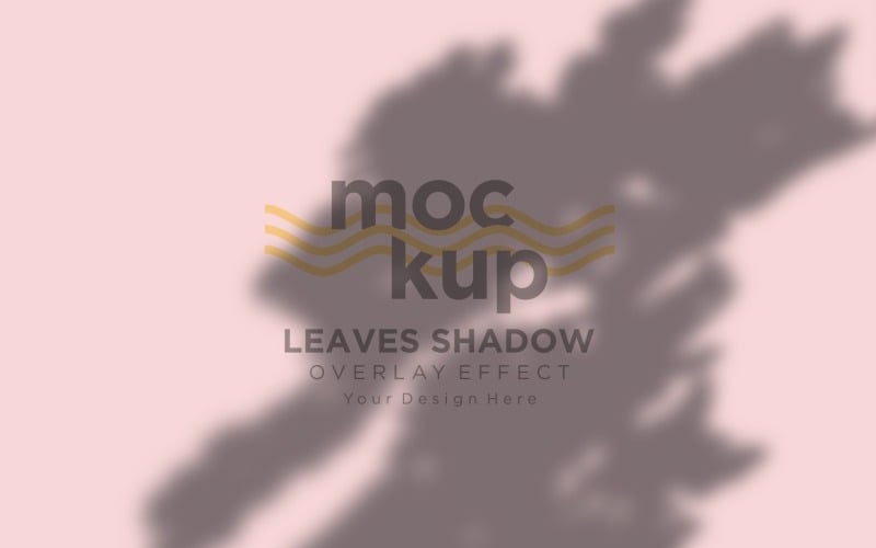 Leaves Shadow Overlay Effect Mockup 378 Product Mockup