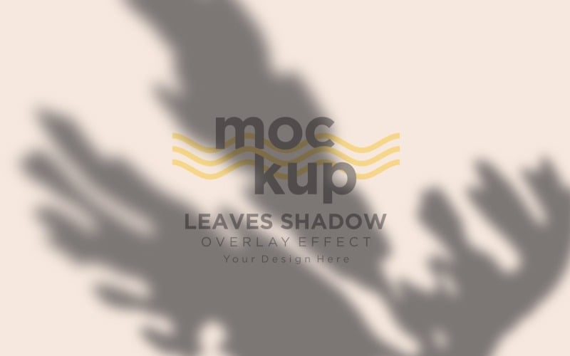 Leaves Shadow Overlay Effect Mockup 379 Product Mockup