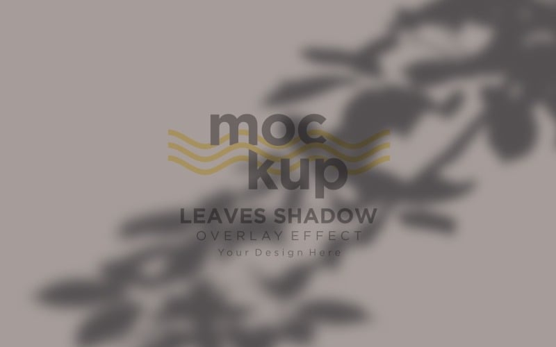 Leaves Shadow Overlay Effect Mockup 382 Product Mockup