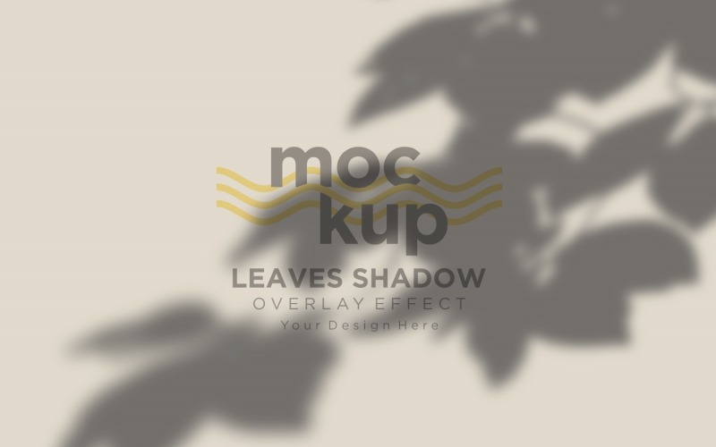Leaves Shadow Overlay Effect Mockup 386 Product Mockup