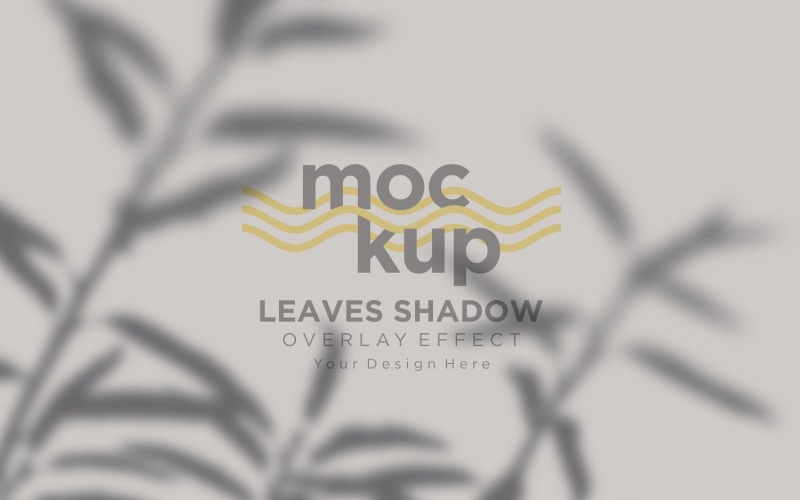 Leaves Shadow Overlay Effect Mockup 387 Product Mockup