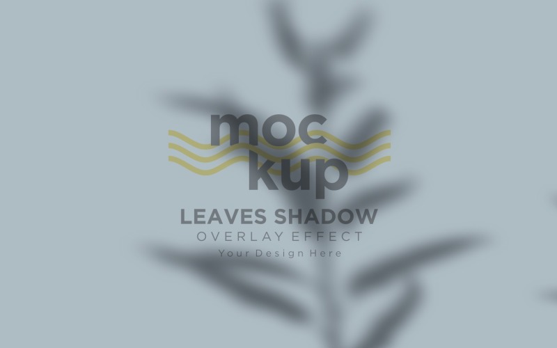 Leaves Shadow Overlay Effect Mockup 394 Product Mockup