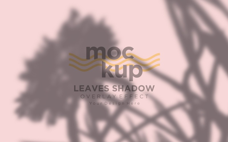 Leaves Shadow Overlay Effect Mockup 398 Product Mockup