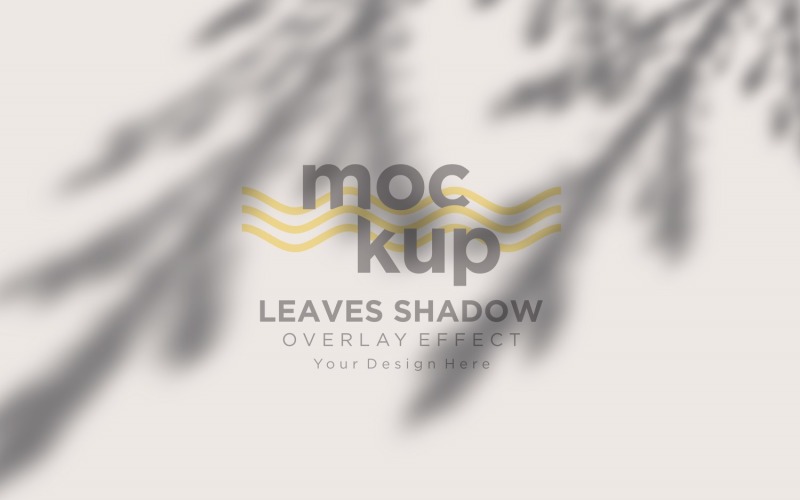 Leaves Shadow Overlay Effect Mockup 400 Product Mockup