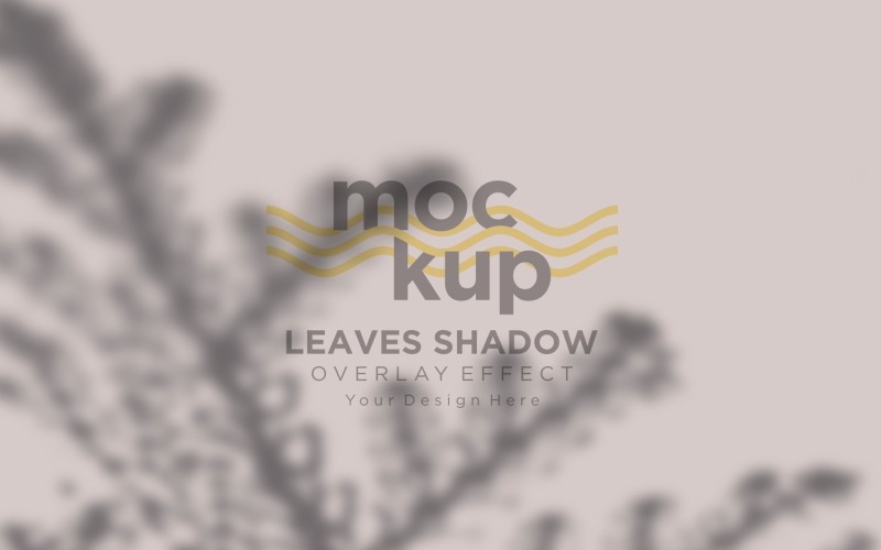 Leaves Shadow Overlay Effect Mockup 401 Product Mockup