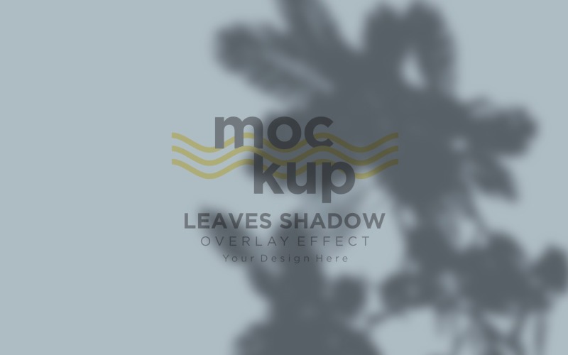 Leaves Shadow Overlay Effect Mockup 404 Product Mockup