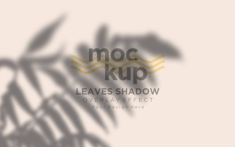 Leaves Shadow Overlay Effect Mockup 409 Product Mockup