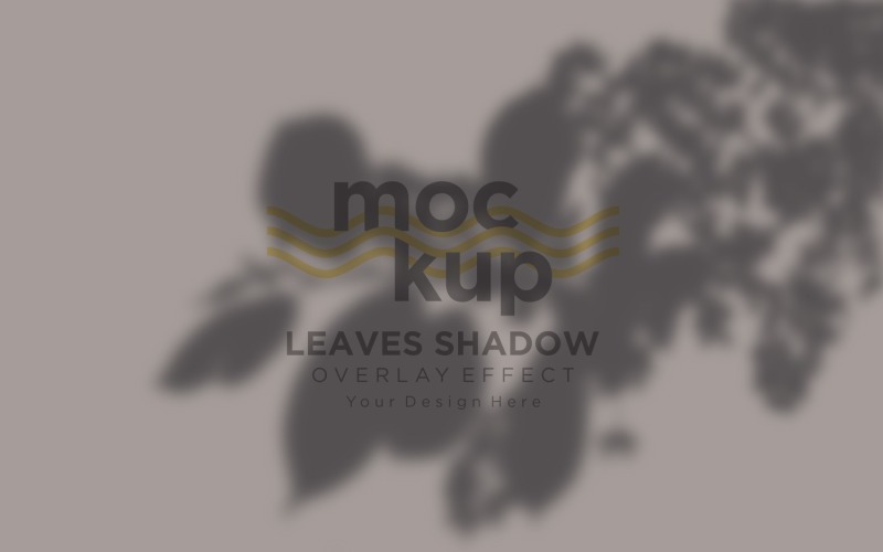 Leaves Shadow Overlay Effect Mockup 412 Product Mockup
