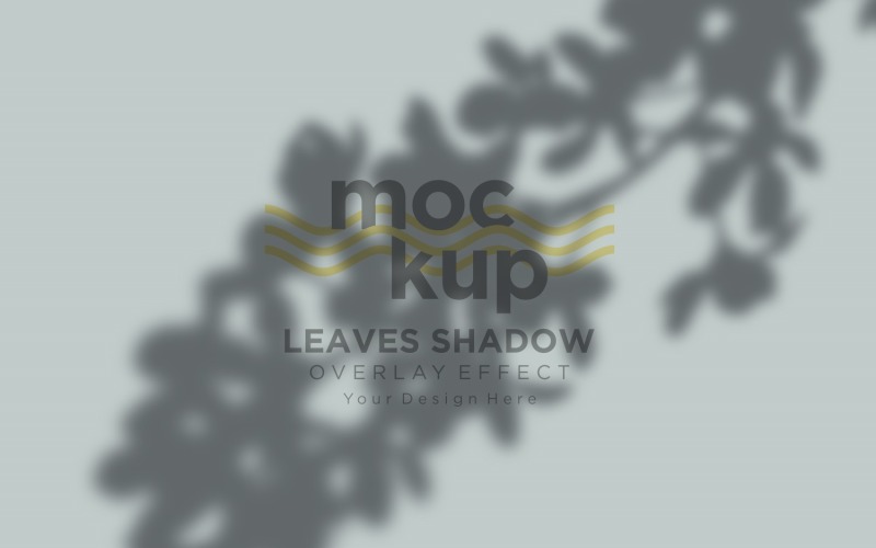 Leaves Shadow Overlay Effect Mockup 413 Product Mockup