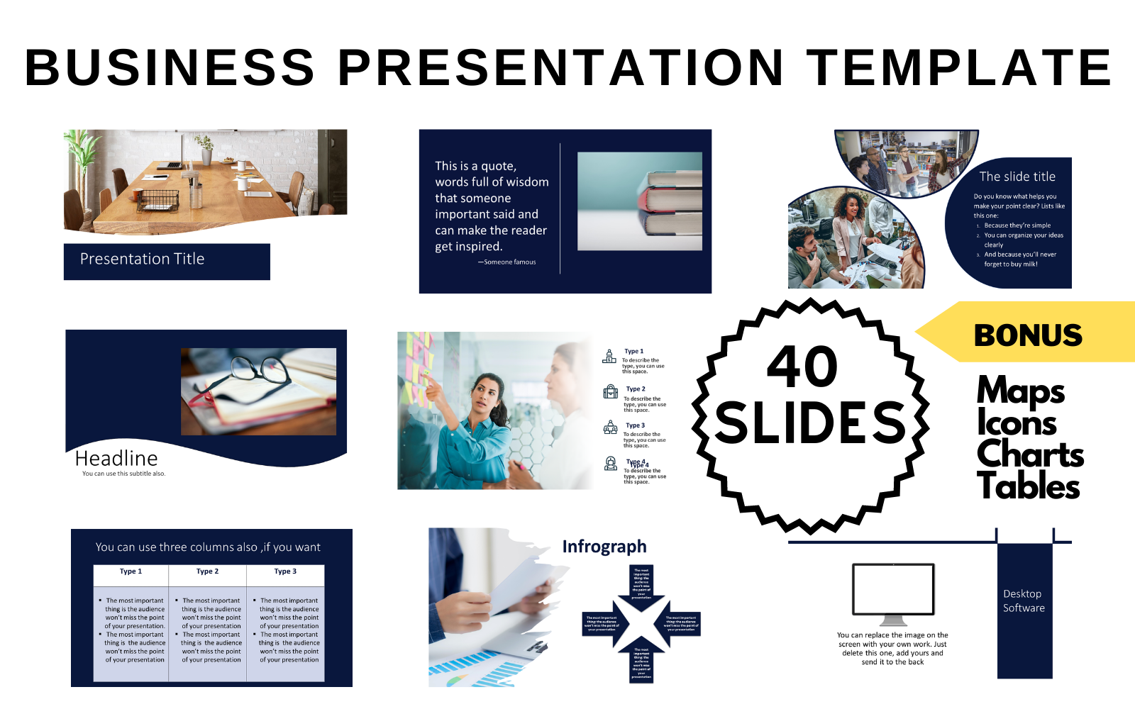 Unique Business PowerPoint Presentation Template PPT 3