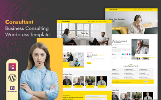 Consultant - Business Consulting Wordpress Template