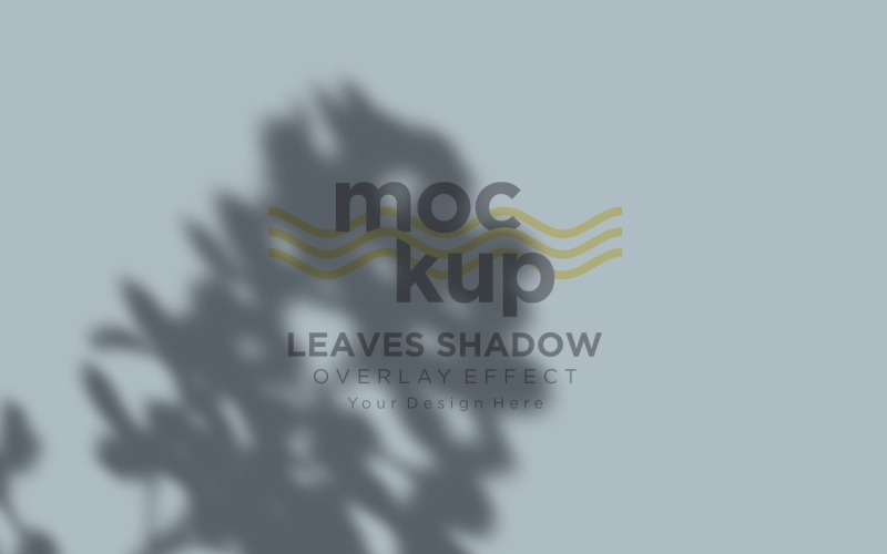 Leaves Shadow Overlay Effect Mockup 414 Product Mockup
